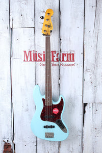 Fender Squier Classic Vibe '60s Jazz Bass 4 String Bass Guitar Daphne Blue