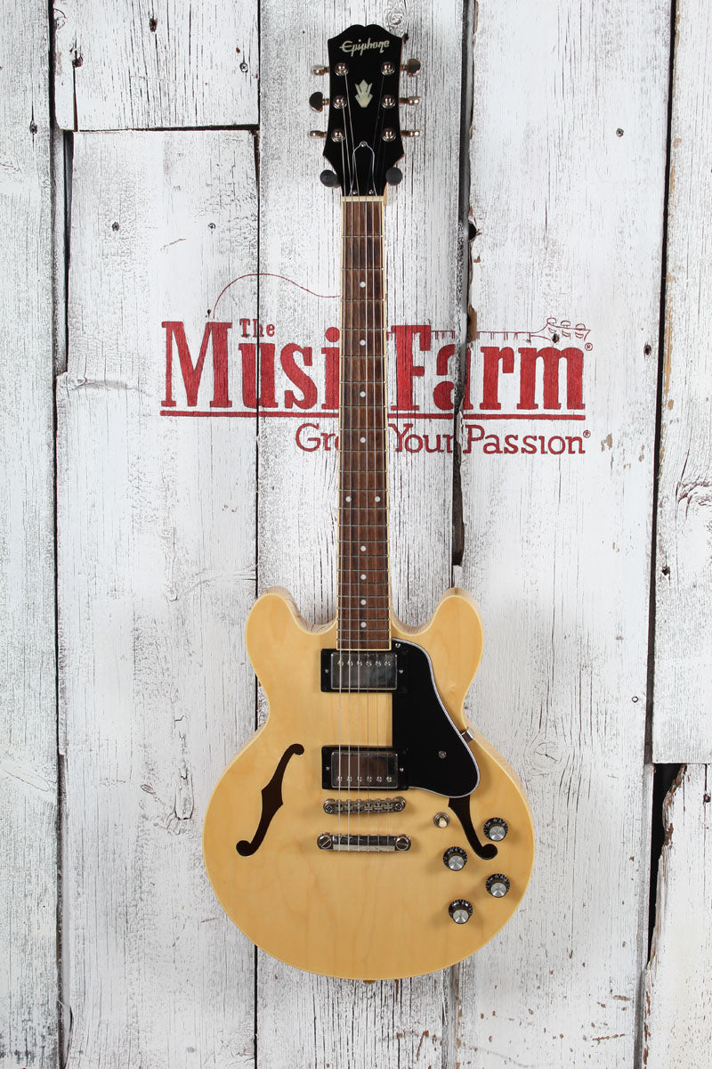 Epiphone 2022 ES-339 Semi-Hollow Body Electric Guitar Natural Finish