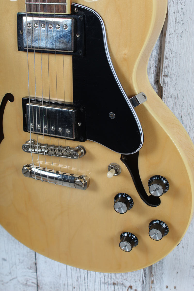 Epiphone 2022 ES-339 Semi-Hollow Body Electric Guitar Natural Finish