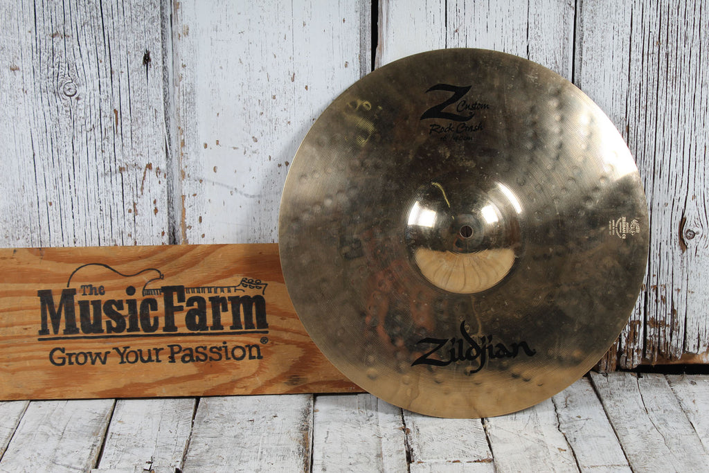 Zildjian Z Custom 16 Inch Rock Crash Cymbal 16" Rock Crash Drum Cymbal