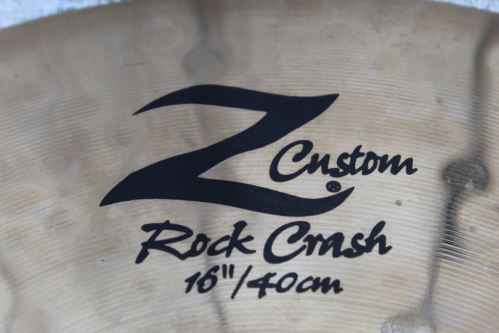 Zildjian Z Custom 16 Inch Rock Crash Cymbal 16" Rock Crash Drum Cymbal