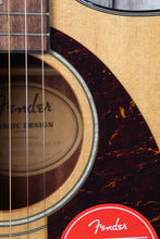 Load image into Gallery viewer, Fender CC-140SCE Concert Acoustic Electric Guitar Natural with Hardshell Case