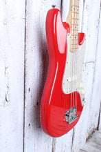 Load image into Gallery viewer, Fender Squier 2016 Bronco Bass 4 String Electric Bass Guitar Torino Red