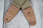 Levy's MH8P-NAT 2 Inch Hemp Vegan Guitar Strap Made From Natural Hemp Webbing