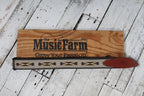 Levy's MSSN80-TAN 2 Inch Polypropylene Jacquard Woven Guitar Strap with Leather Ends