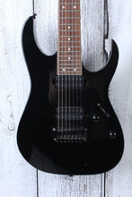 Load image into Gallery viewer, Ibanez 2009 RG7321 Solid Body 7 String Electric Guitar Black Finish