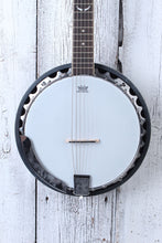 Load image into Gallery viewer, Dean Backwoods 6 Banjo BW6 6 String Resonator Back Banjo Natural