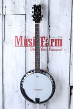 Load image into Gallery viewer, Dean Backwoods 6 Banjo BW6 6 String Resonator Back Banjo Natural