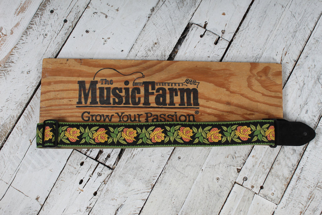 Levy's MC8JQ-004 Woven Cotton Guitar Strap 2 Inch Wide Guitar Strap