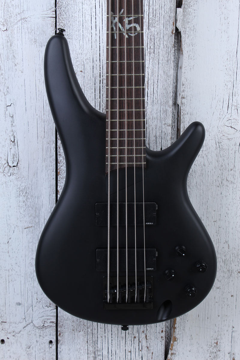 Ibanez K5 Fieldy Signature 5 String Electric Bass Guitar Black