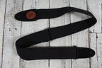 Levy's MSSC8-BLK Signature Series 2 Inch Wide Cotton Guitar Strap with Suede Ends