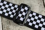 Levy's MP-28 2 Inch Sublimation Polyester Sub Printed Checkered Guitar Strap