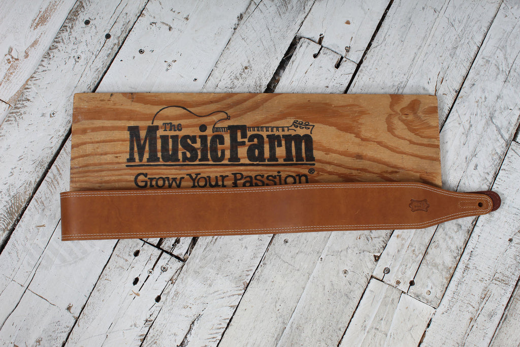Levys M17BDS-TAN 2-Ply Tan 'Butter' Guitar Strap