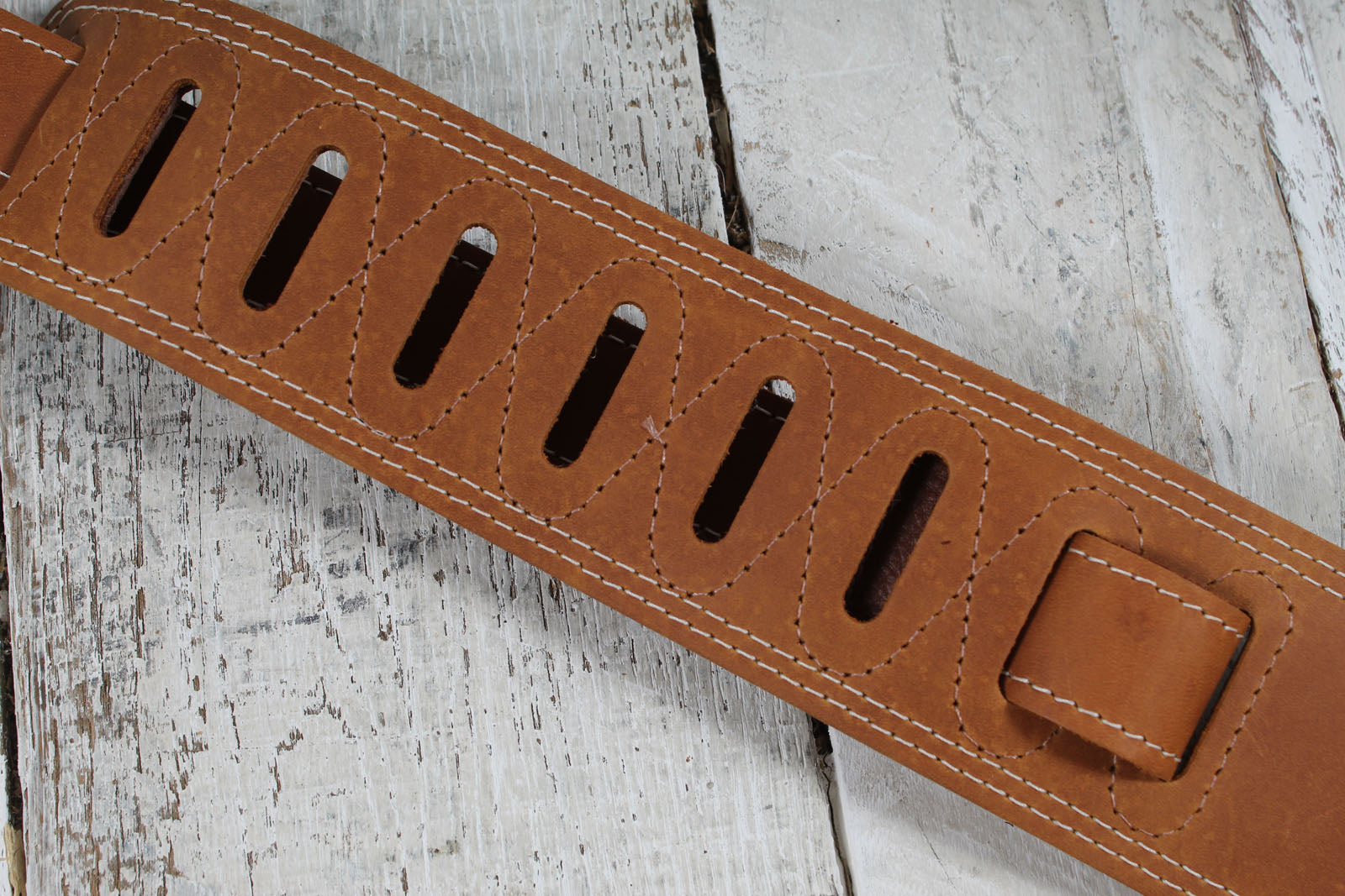 Levys M17BDS-TAN 2-Ply Tan 'Butter' Guitar Strap