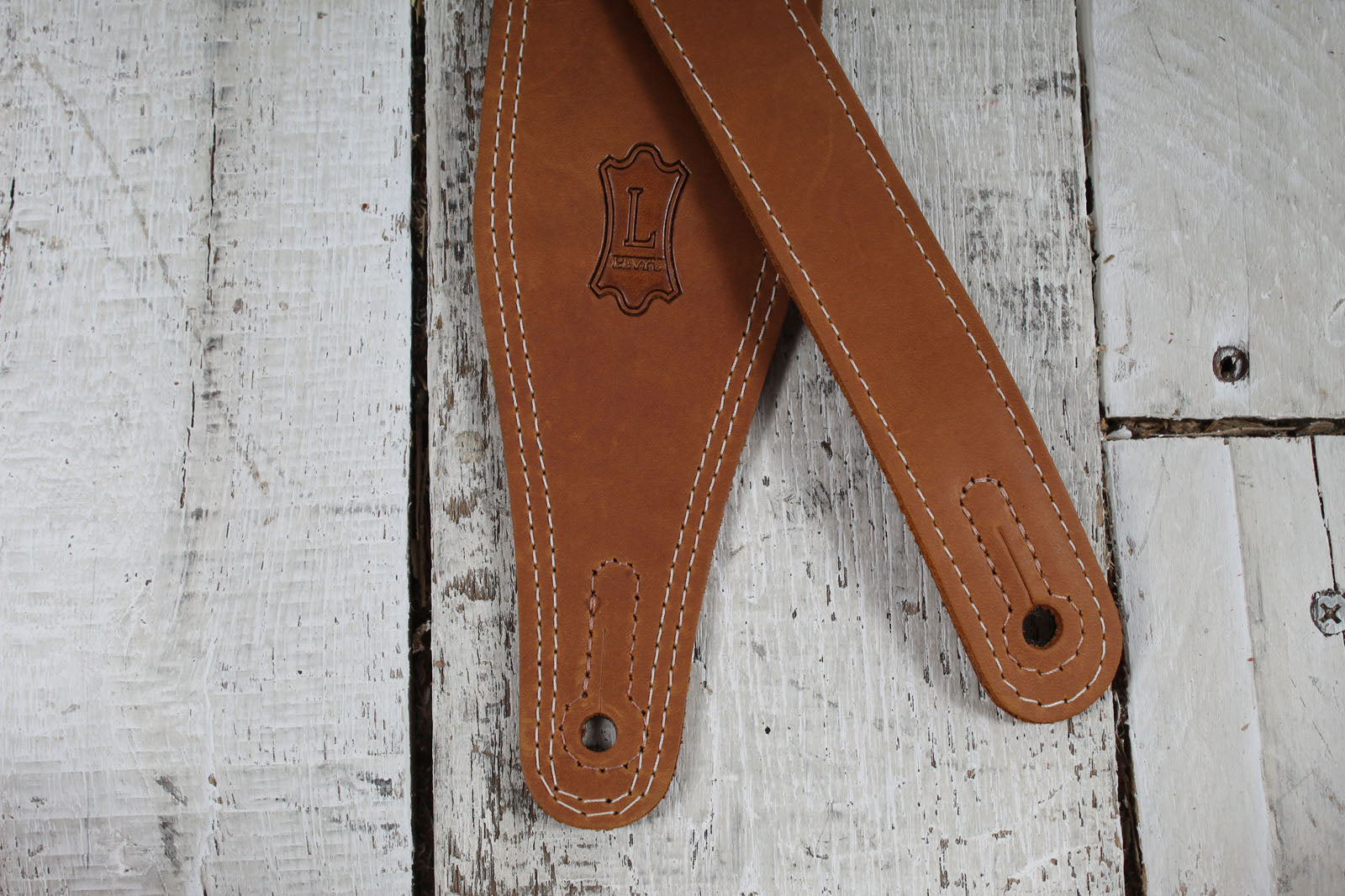 Levys M17BDS-TAN 2-Ply Tan 'Butter' Guitar Strap
