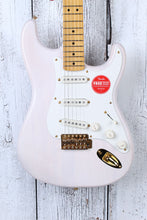 Load image into Gallery viewer, Fender Squier FSR Classic Vibe &#39;50s Stratocaster Electric Guitar White Blonde