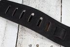 Levys MS26-BLK 2.5 Inch Wide Suede Leather Guitar Strap Black