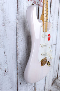 Fender Squier FSR Classic Vibe '50s Stratocaster Electric Guitar White Blonde