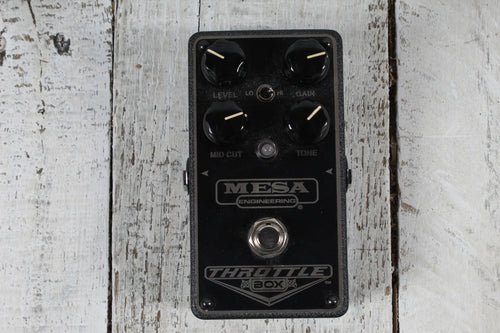 Mesa/Boogie Throttle Box Effects Pedal Electric Guitar Distortion Effects Pedal