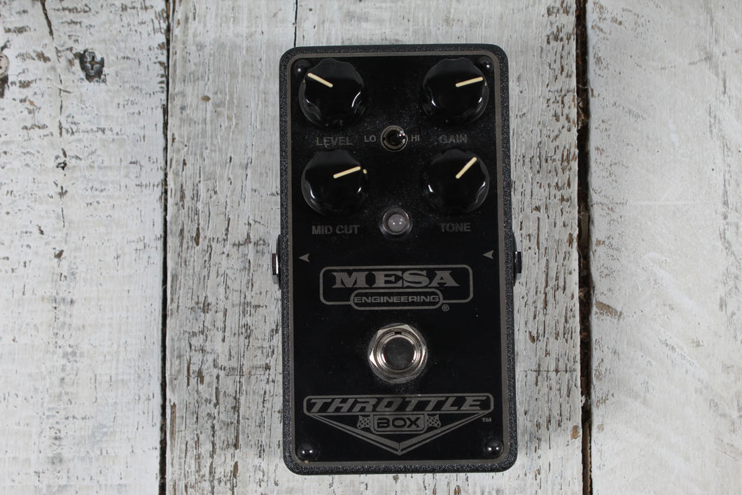 Mesa/Boogie Throttle Box Effects Pedal Electric Guitar Distortion Effects Pedal