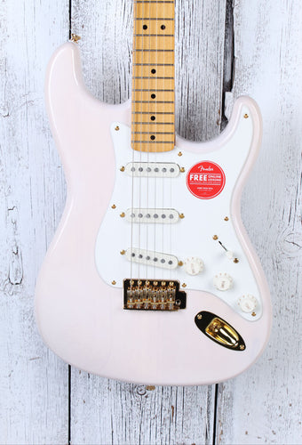 Fender Squier FSR Classic Vibe '50s Stratocaster Electric Guitar White Blonde