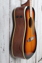 Fender 2026 Malibu Player Acoustic Electric Guitar Solid Spruce Top Sunburst