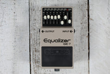 Load image into Gallery viewer, Boss GE-7 7 Band EQ Equalizer Pedal Electric Guitar Equalizer Effects Pedal