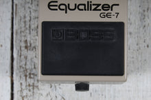 Load image into Gallery viewer, Boss GE-7 7 Band EQ Equalizer Pedal Electric Guitar Equalizer Effects Pedal