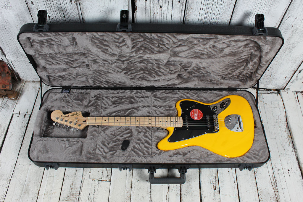 Fender Deluxe Molded Hardshell Case for Jaguar / Jazzmaster Electric Guitar