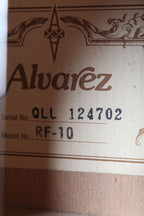 Alvarez Regent Series RF-10 Folk Body Acoustic Guitar with Case