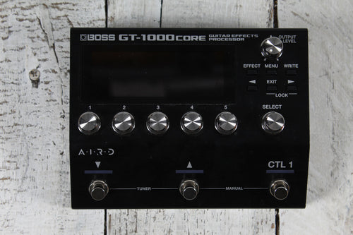 Boss GT-1000CORE Multi Effects Processor Amp Modeler Guitar and Bass Processor