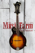 Kentucky KM-700F Mandolin F Style Mandolin Sunburst with Hardshell Case