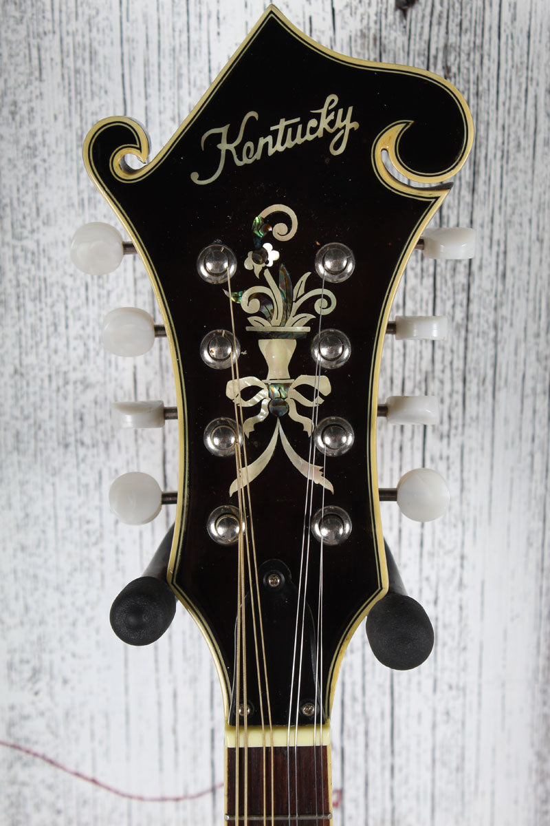 Kentucky KM-700F Mandolin F Style Mandolin Sunburst with Hardshell Case