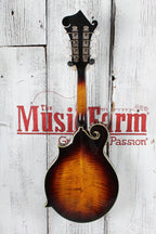 Kentucky KM-700F Mandolin F Style Mandolin Sunburst with Hardshell Case