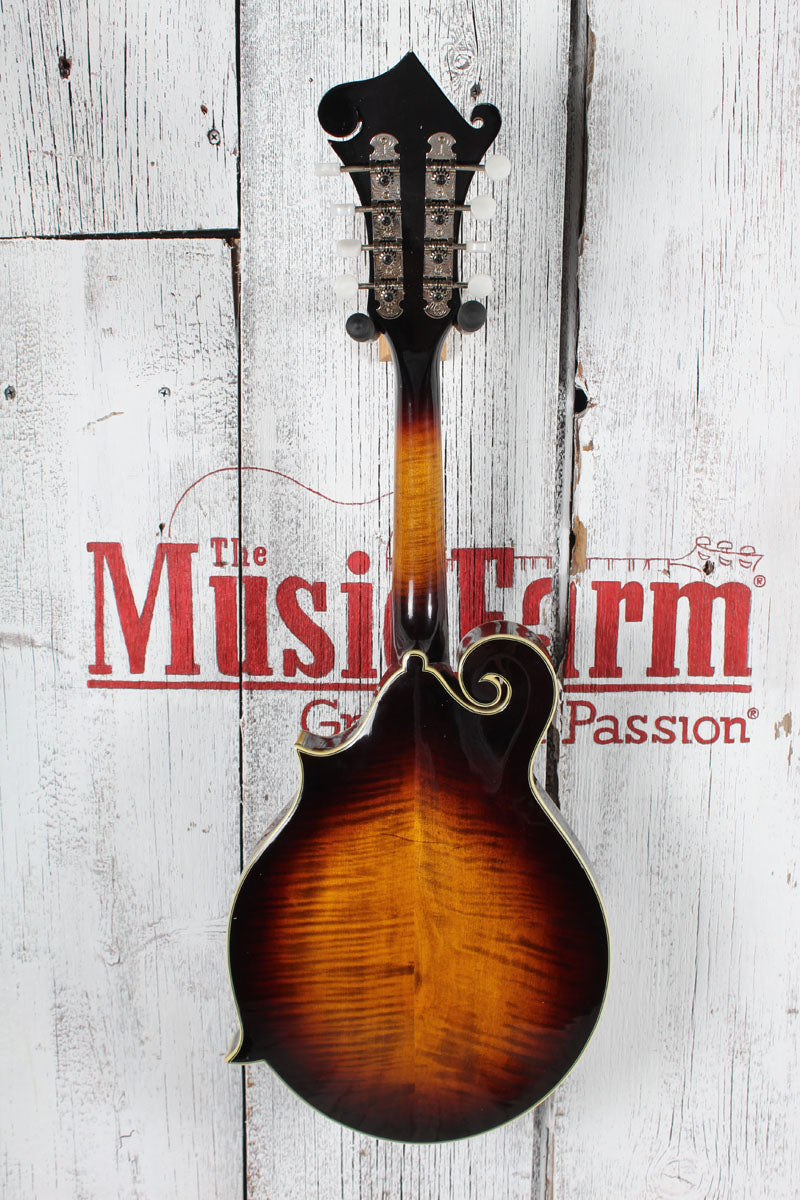 Kentucky KM-700F Mandolin F Style Mandolin Sunburst with Hardshell Case