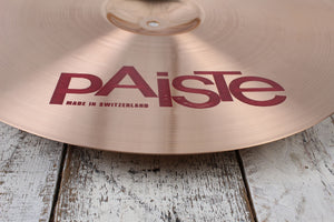 Paiste PST 7 Thin Crash Cymbal 18 Inch Thin Crash Drum Cymbal