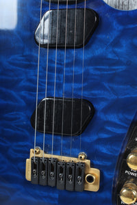 Moog E-1 Paul VO Electric Guitar Deep Blue Gloss w Foot Pedal & Hardshell Case