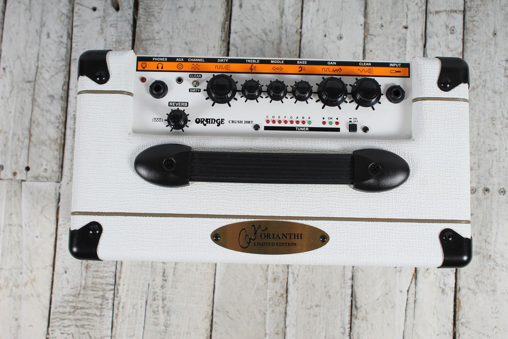 Orange Crush 20RT Limited Edition Orianthi White Electric Guitar Amplifier
