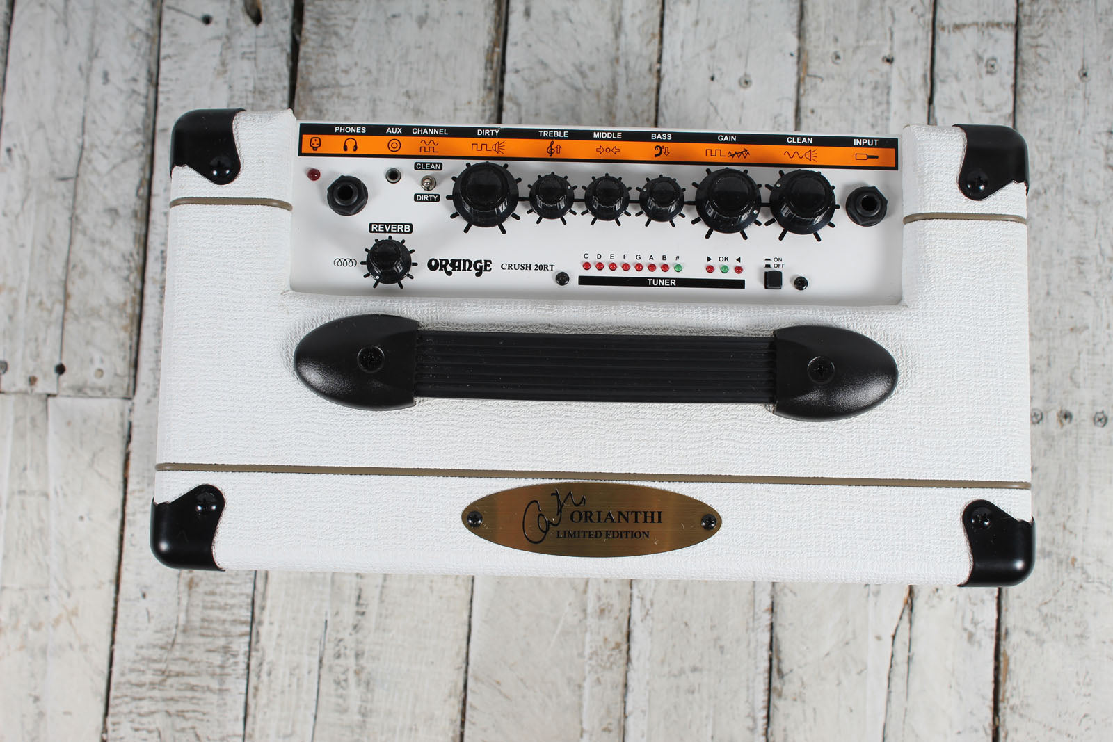 Orange Crush 20RT Limited Edition Orianthi White Electric Guitar Amplifier