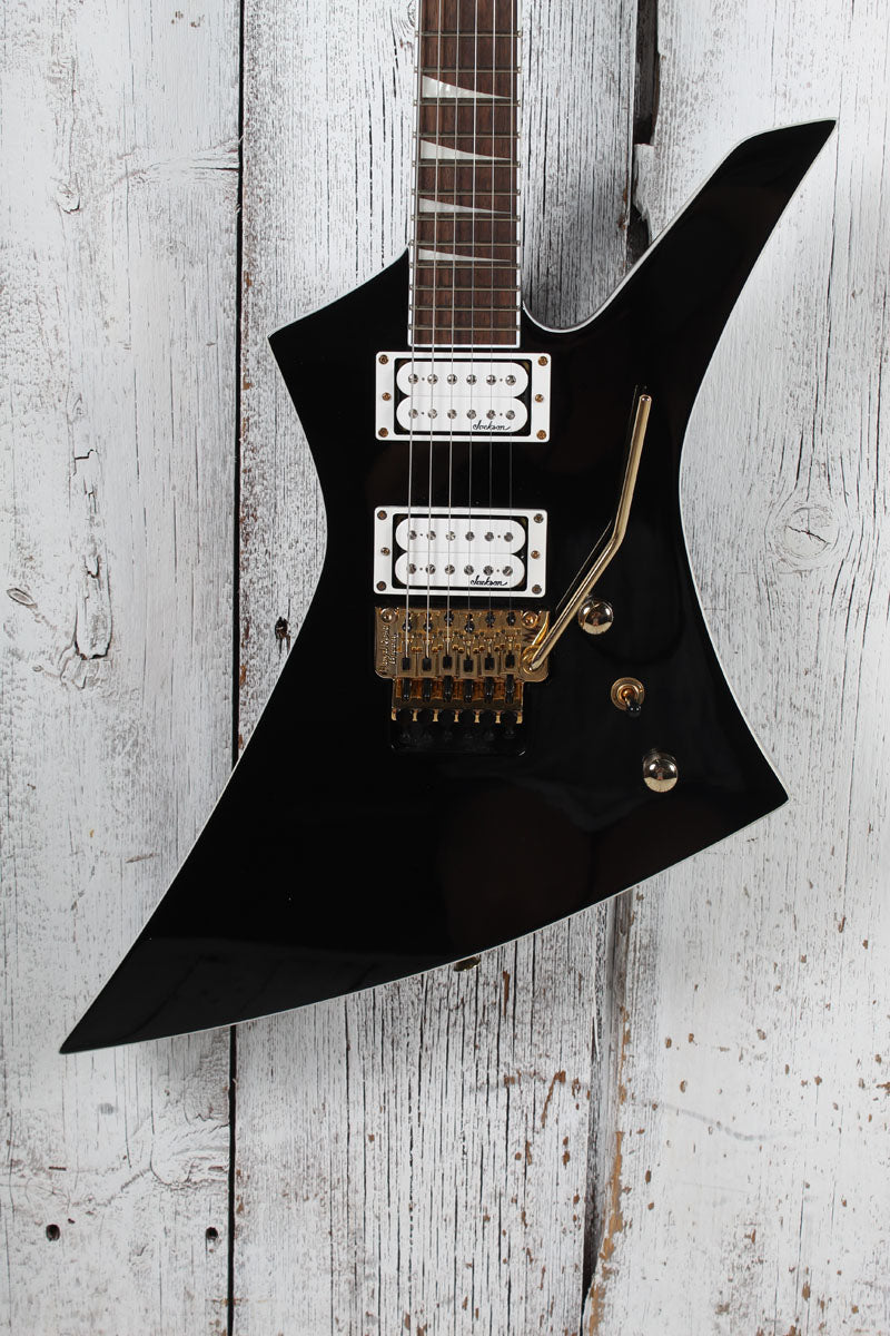 Jackson 2025 X Series Kelly KEX Solid Body Electric Guitar Gloss Black Finish Main image