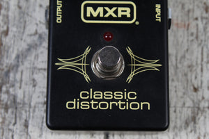 MXR M86 Classic Distortion Effects Pedal Electric Guitar Distortion Effects Pedal