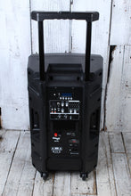 Load image into Gallery viewer, Stagg AS12B Active Speaker 12 Inch 2 Way Powered Speaker with 2 UHF Microphones and Bluetooth