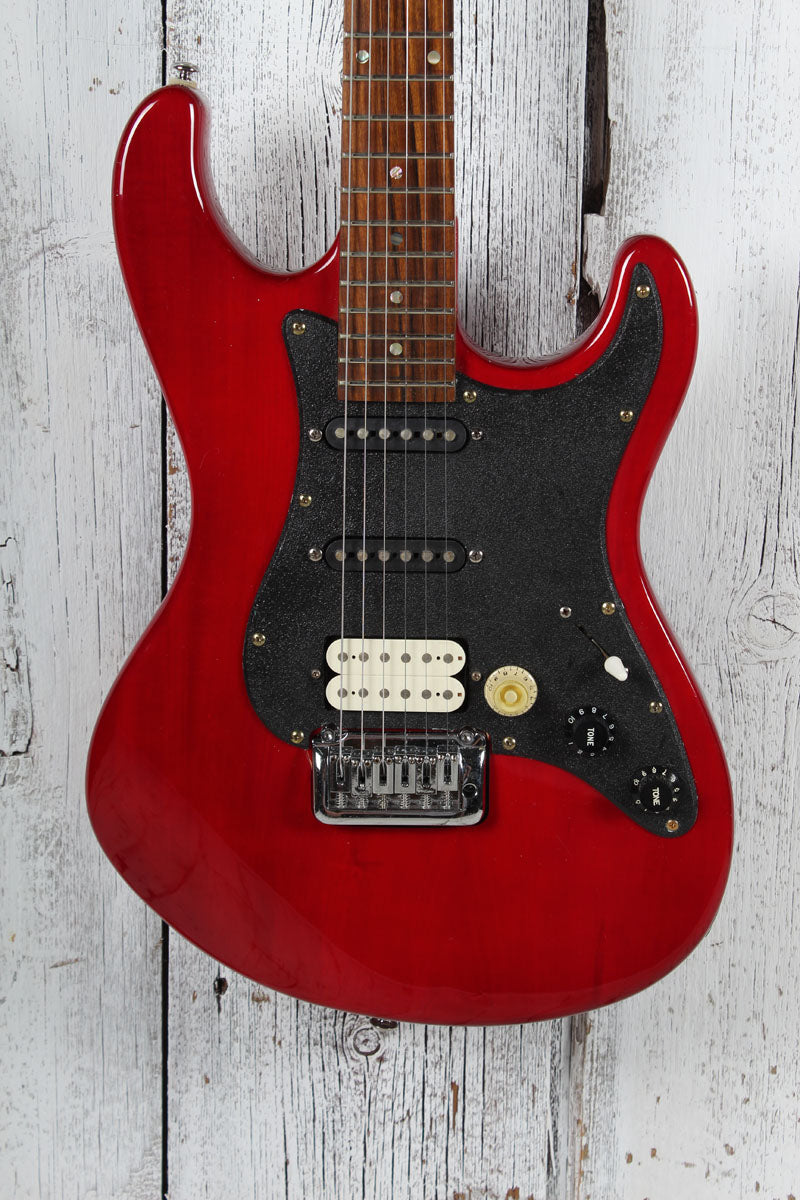 Dean Avalanche Zone One AV1 Solid Body Electric Guitar Trans Red