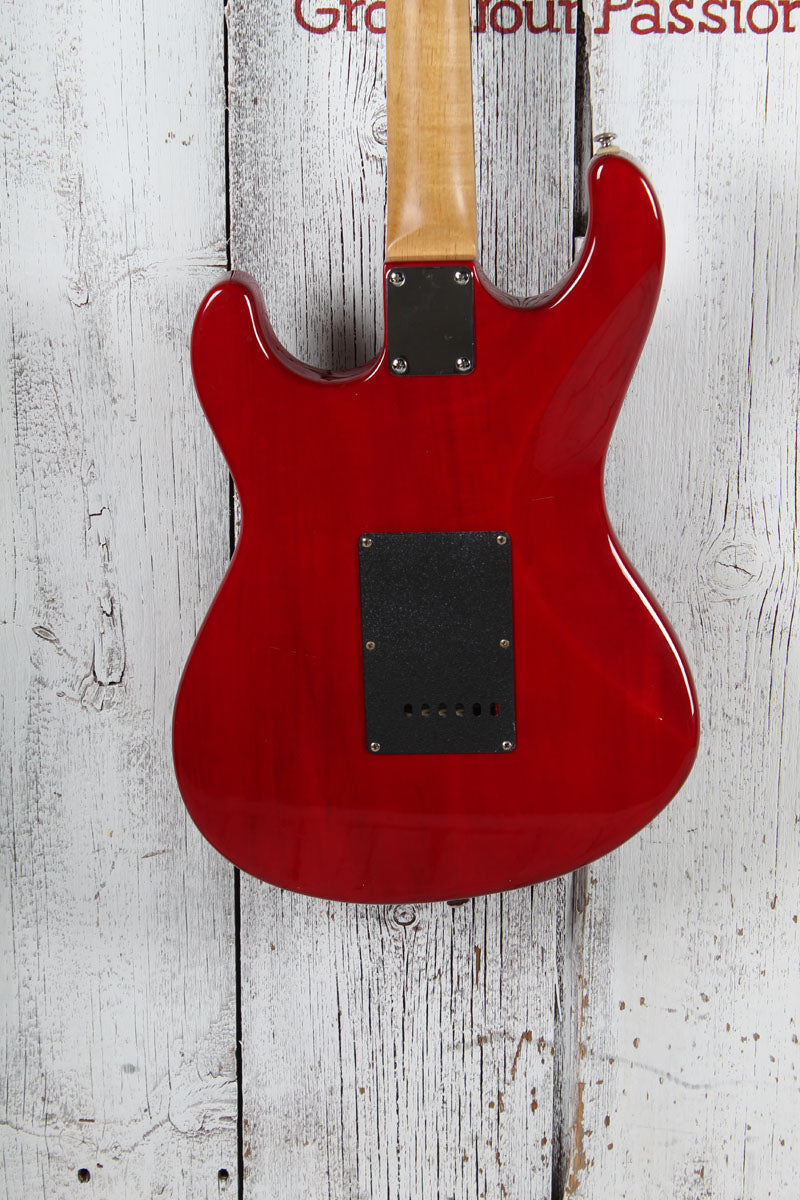 Dean Avalanche Zone One AV1 Solid Body Electric Guitar Trans Red