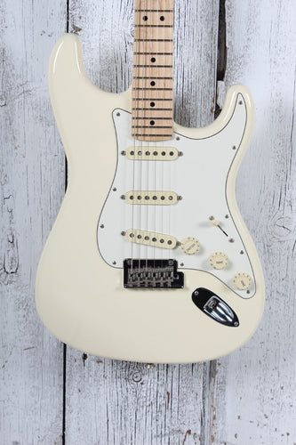 Fender 2019 American Pro Stratocaster Electric Guitar Olympic White with Case