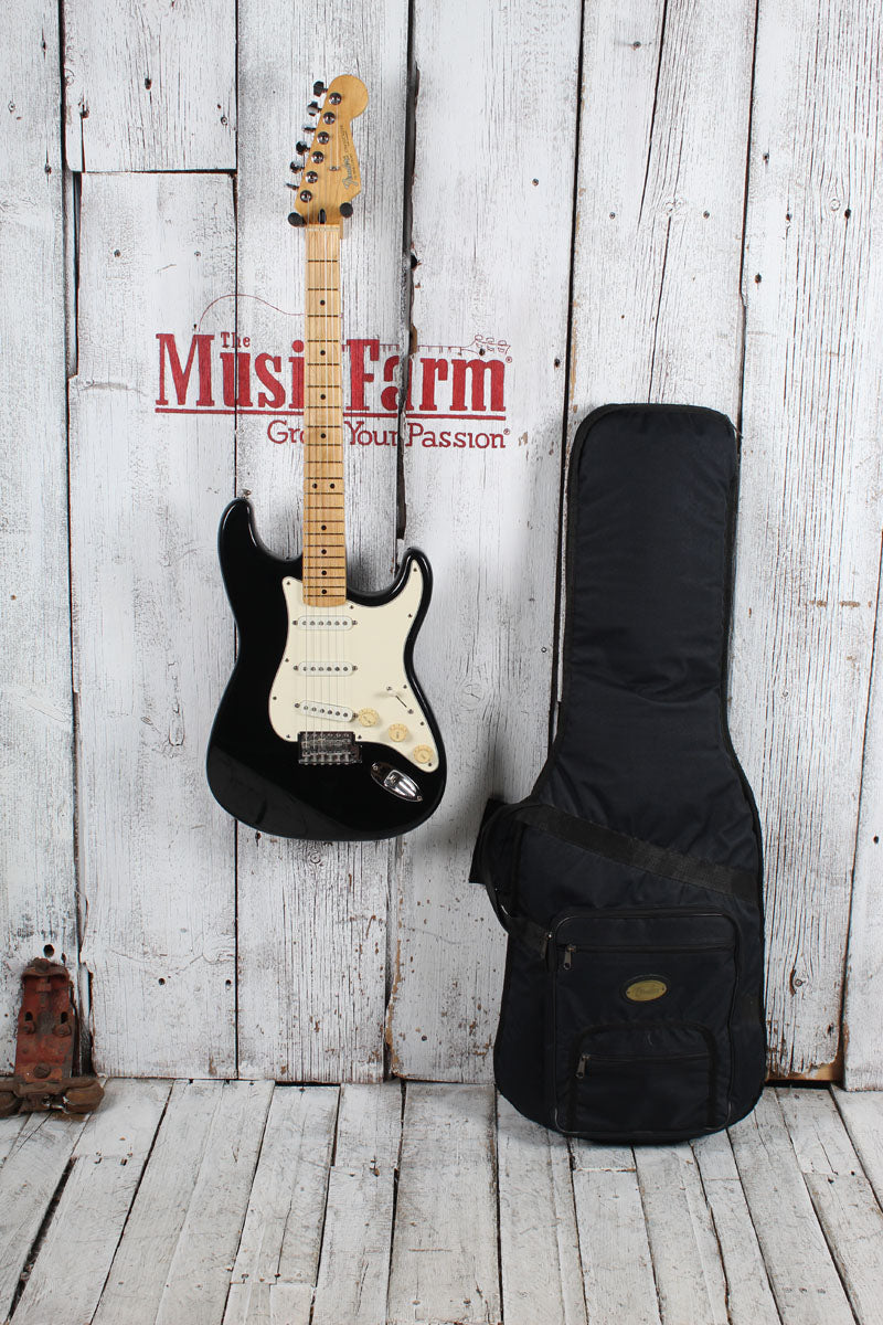 Fender Standard Stratocaster Electric Guitar Made in Mexico with Gig Bag
