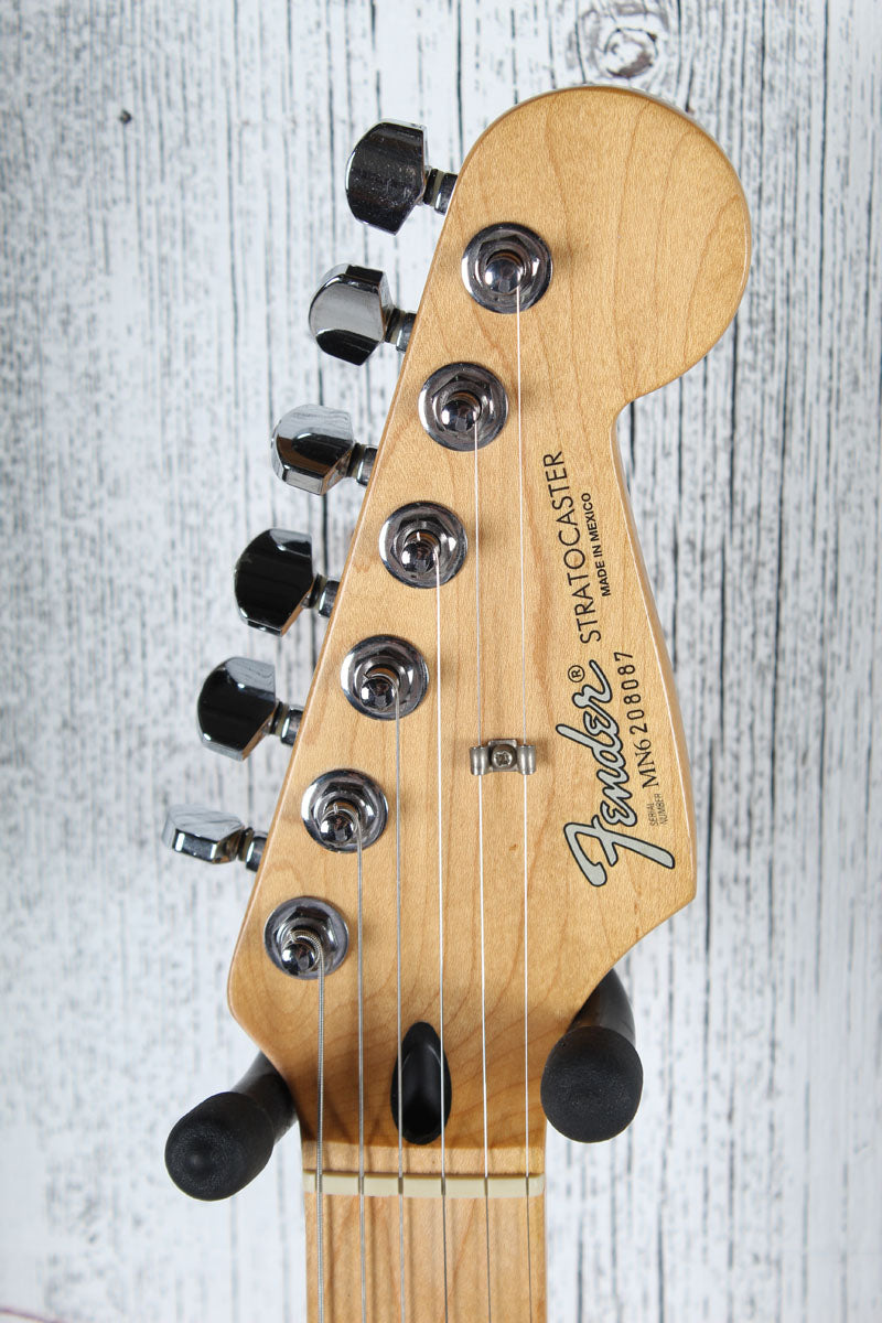 Fender Standard Stratocaster Electric Guitar Made in Mexico with Gig Bag