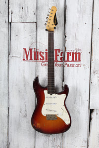 Friedman 2021 Vintage S Electric Guitar Sunburst with Hardshell Case and COA