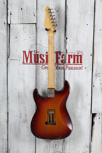 Friedman 2021 Vintage S Electric Guitar Sunburst with Hardshell Case and COA