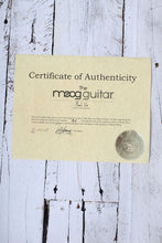 Load image into Gallery viewer, Moog E-1 Paul VO Electric Guitar Deep Blue Gloss w Ft Pedal &amp; Case Serial #2